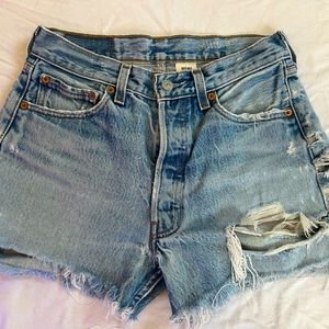 Distressed Vintage Levi’s Shorts